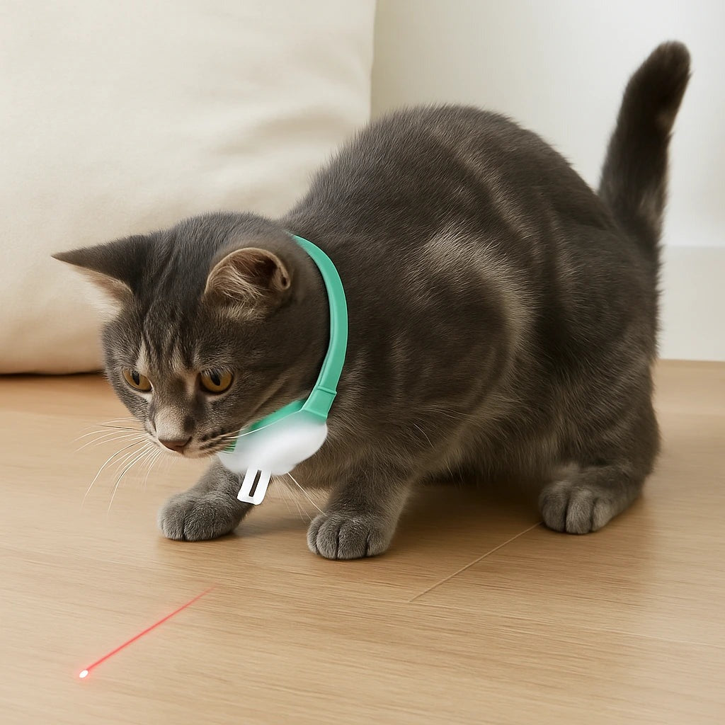 COLLAR CON LASER PARA MASCOTAS