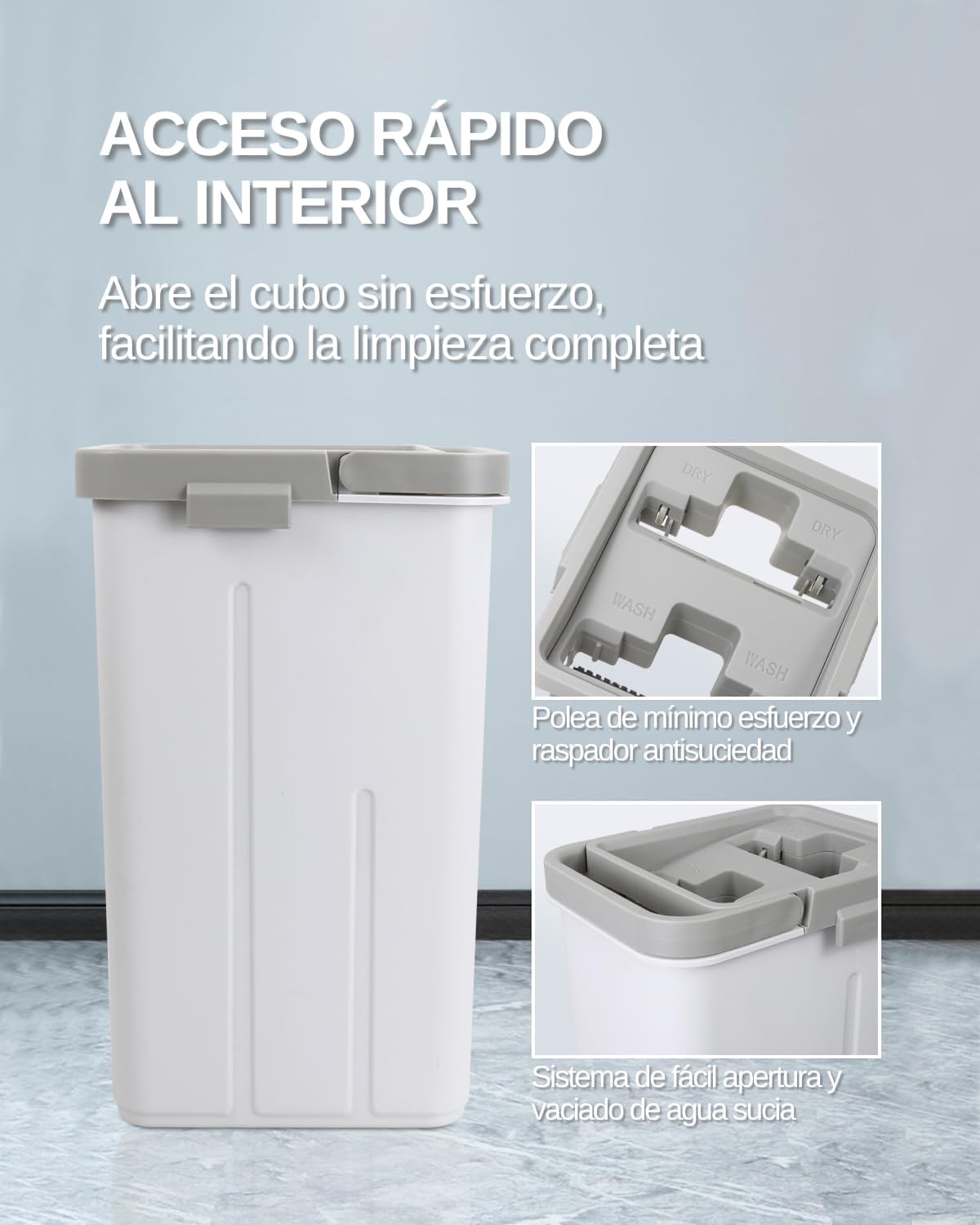 Mopa Giratoria Clean Magic 360°