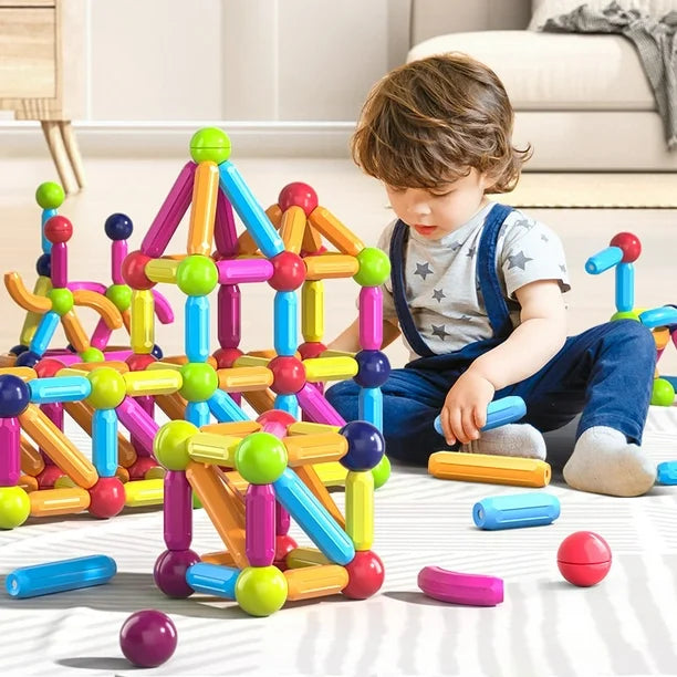 Juego de Bloques Magnéticos de 42 Piezas