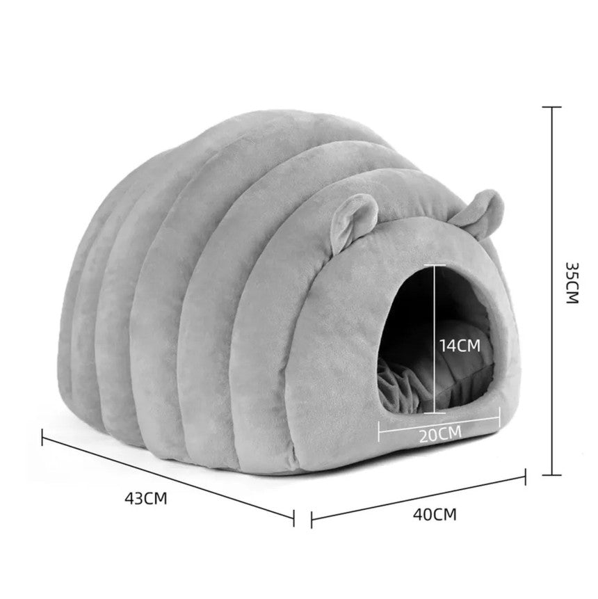 Cama y Casa Para Gatos Felpudas