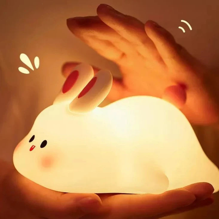 Espantacuco Conejo Led para Bebé Recargable