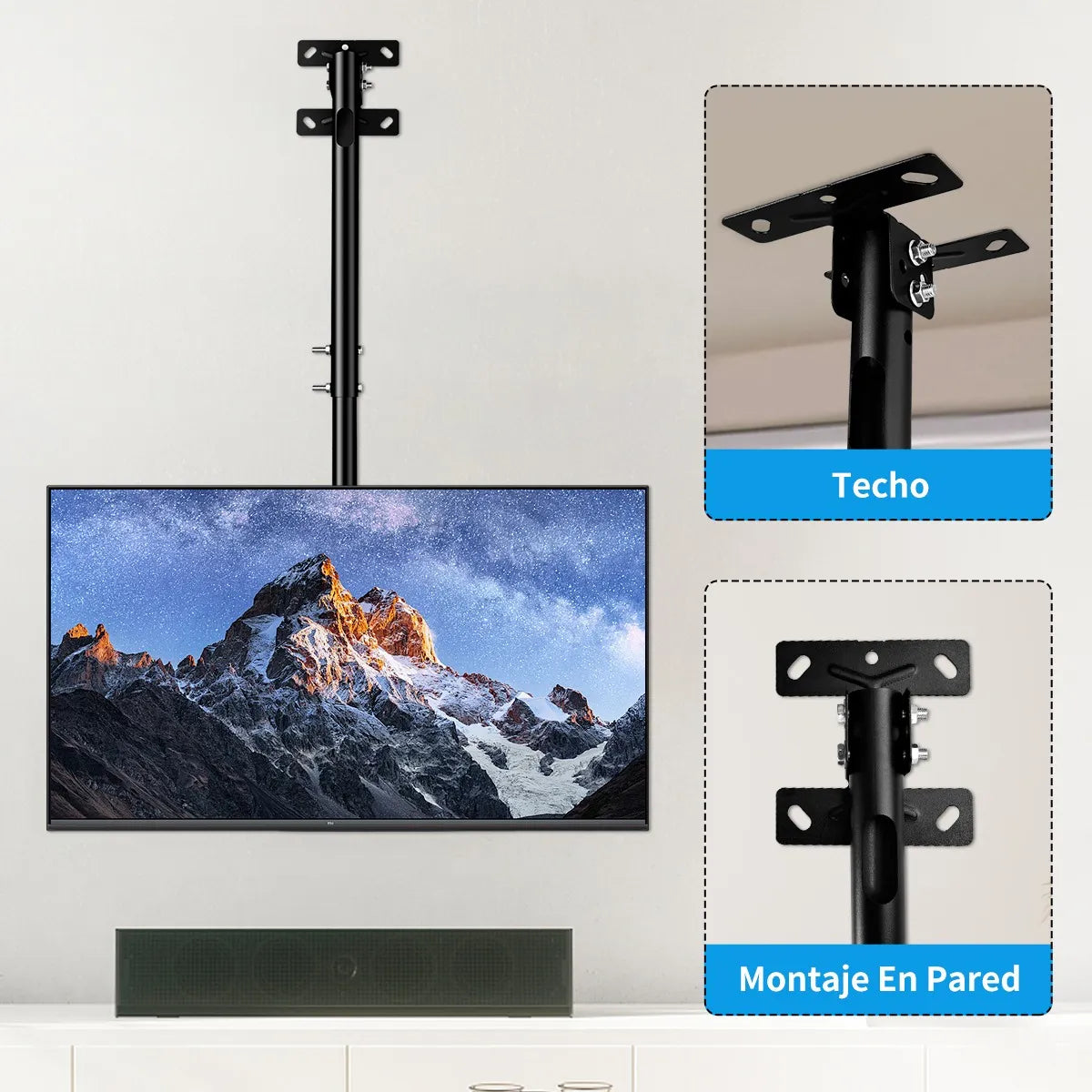 Soporte Techo Ajustable TV