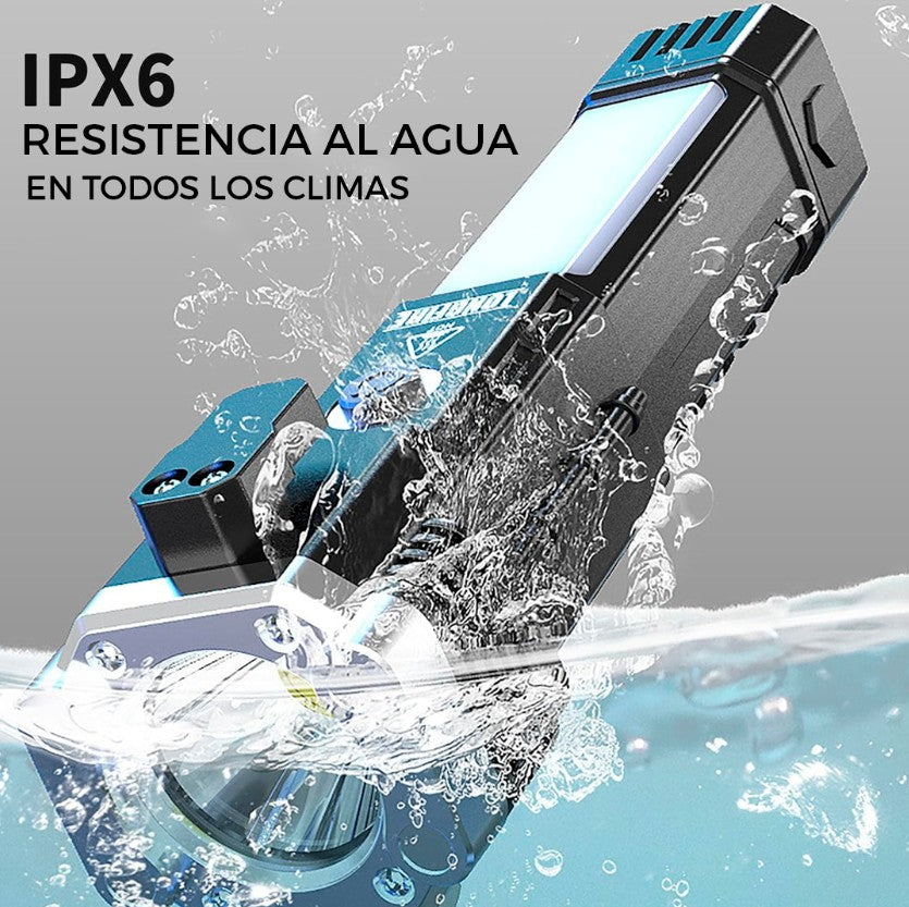 Pack de 2 Linternas de Emergencia 4 en 1