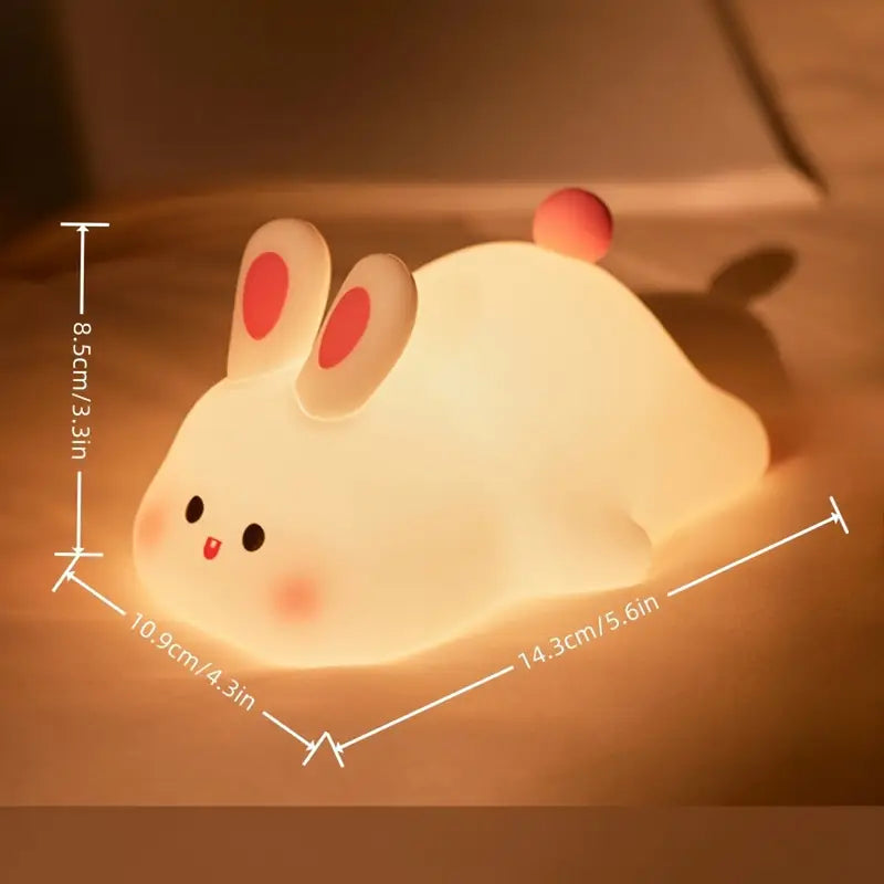 Espantacuco Conejo Led para Bebé Recargable