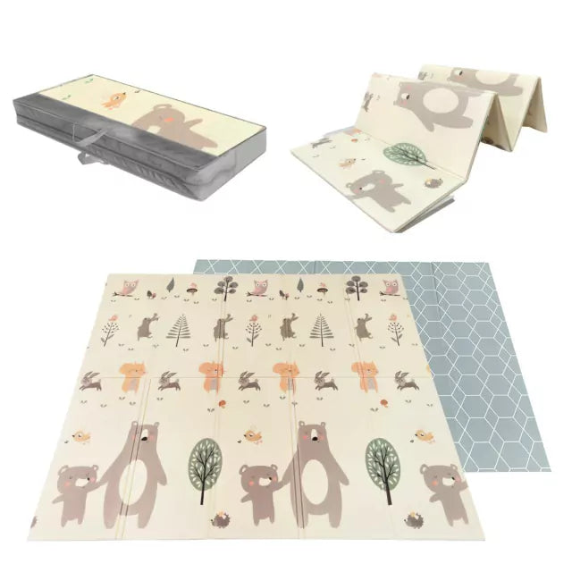 Alfombra Antigolpes para Niños y Bebés Plegable 200x180
